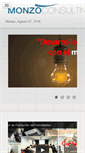 Mobile Screenshot of monzoconsulting.com